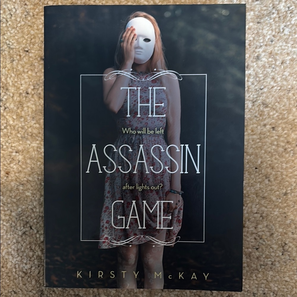The Assassin Game by Kirsty McKay - Black Cover